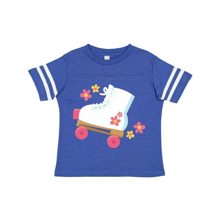 

Inktastic Roller Skate Flowers Gift Toddler Toddler Girl T-Shirt