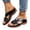 Black, variant on Orthopedic Sandals for Women Wedge Shoes: Slip On Dressy Summer Comfortable Slides Sandals Lightweight Memory Foam Platform Shoes