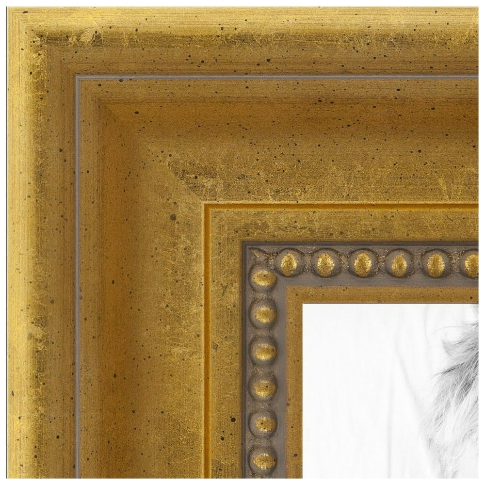 ArtToFrames 11x14 Inch Gold Picture Frame, This Gold Wood Poster Frame