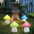 thumbnail image 2 of Garden Lights Halloween Decoration Mushroom Style Solar Waterproof Led Lamp, 2 of 11