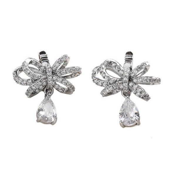 Blings Rhinestones Accessories Earbuds SuitW1re1essHiFi Stereo Earphones Ear-Clip