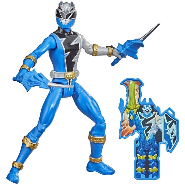 Juguete de figura de accion Power Rangers Dino Fury Blue Ranger Power Rangers