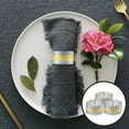 thumbnail image 4 of WHEANG For Party Festivals Rings Napkin Metal Dinners Weddings Buckle 6PC Kitchen，Dining & Bar, 4 of 8
