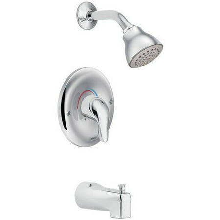 Moen TL183EP Chateau Bath and Shower Faucet with Posi-Temp Pressure Balanced Trim, Available in Various