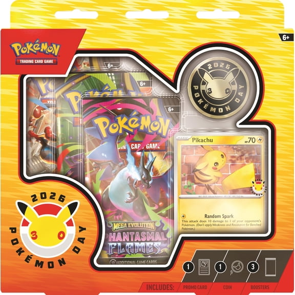 Juego de cartas coleccionables Colección Pokémon Day 2026