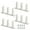 White, variant on Durability Metal Reinforced Cabinet Track System Universals For Screw Mounted Side Wall Door Easyly Installation
