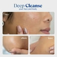 thumbnail image 2 of Cure by Toyo, Aqua Gel Gentle Exfoliator, Water-Based Exfoliating Face and Body Scrub, 8.82oz, 2 of 7