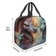 thumbnail image 3 of Easygdp White And Red Storm Dragon Bolsa Térmica Premium - Tela Oxford Impermeable, Gran Capacidad, Bolsillo Frontal, Unisex para Trabajo, Escuela, Actividades al Aire Libre y Picnics, 3 of 8