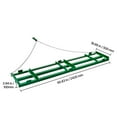 thumbnail image 6 of KFFKFF Drag Harrow, 8 ft Robust Tow-Along Drag Harrow with Modifiable Bars & 72 in Chain, Driveway Grader Landscape Rake for ATV, UTV, Tractor, Mower Tow-Along Garden Lawn Smoothing Instrument, 6 of 9