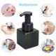 thumbnail image 5 of Dispensador de desinfectante para manos, botella de bomba de plástico, dispensador de loción vacío rellenable, recipiente de champú, 5 of 5