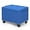 Blue, variant on 25 Inches Storage Ottoman, Upholstered Linen Foot Rest Stool for Couch with Hinged Lid, Ottoman with Storage for Living Room, Bedroom, Entryway, Load up to 600 lbs, Green