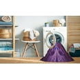 thumbnail image 2 of Ahgly Company Machine Washable Indoor Rectangle Transitional Medium Orchid Purple Area Rugs, 6' x 9', 2 of 7