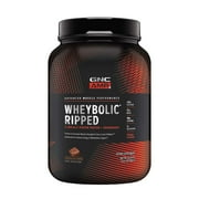 GNC AMP Wheybolic Ripped Whey Protein Powder - Chocolate Fudge, 22 Servings,