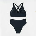 thumbnail image 4 of Aofany Plus Size Womens Bikini Sets High Waisted Swimsuit Bikini Bathing Suit for Women Two Pieces Swimwear, 4 of 8