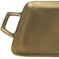 thumbnail image 3 of Petite Gold Metal Square Tray, 3 of 3