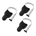 thumbnail image 1 of WIFKLSIIPG 3PCS Soft Tape Measure Automatic Telescopic Tape Measure Self Retractable Measure Tape for Body Accurate Way to Track Muscle by One(Black), 1 of 3