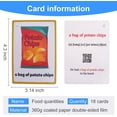 thumbnail image 2 of 18 Pcs/Set Food Quantities Flash Cards | Learning Toys Flashcards for Children Pre-K, Toddlers and Kids, 2 of 6