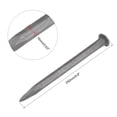 thumbnail image 2 of Uxcell 9.8" Pointed/Spear Carving Head Sand Blasting Medium Carbon Steel Masonry Chisel for Rock, 2 of 5