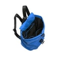thumbnail image 2 of AQUA Women's Blue Nylon Top Flap With Buckle Closure Adjustable Strap Backpack, 2 of 3