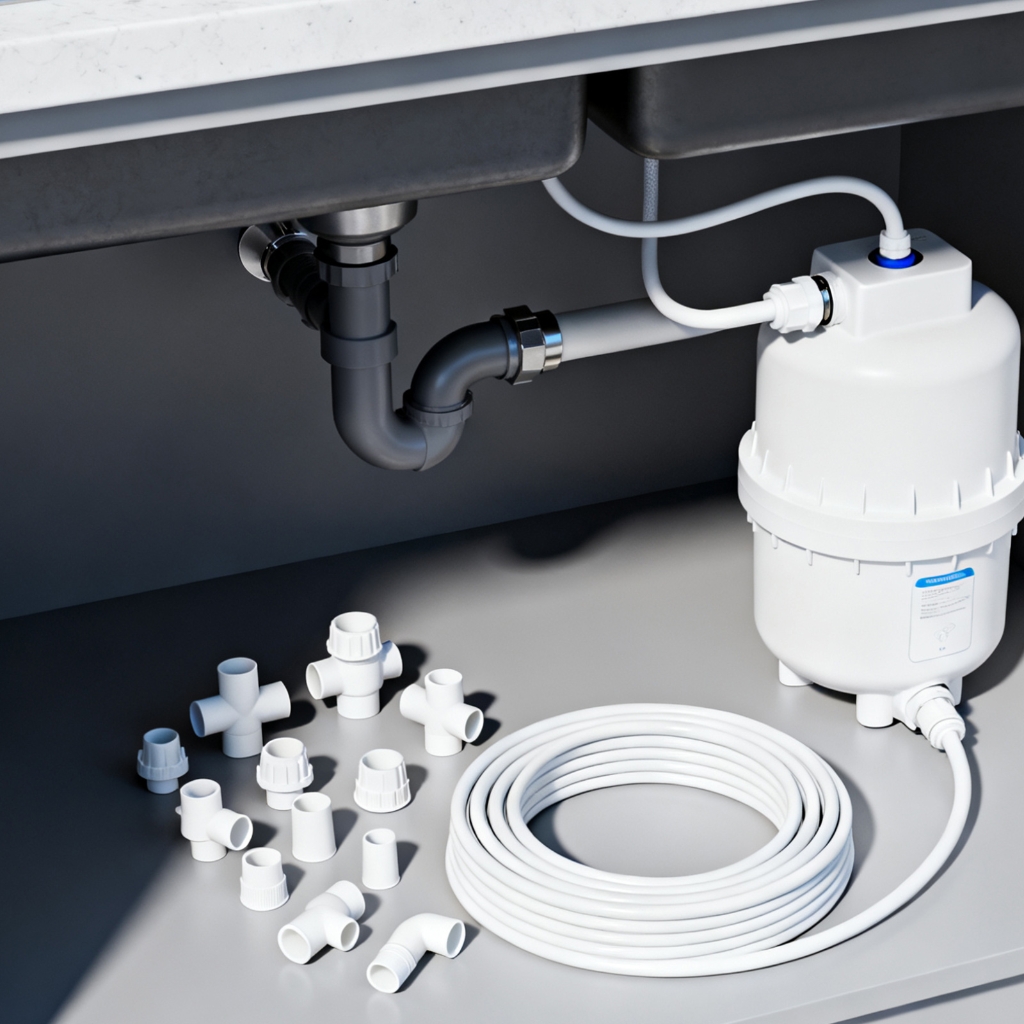 3/8inch Water Supply Pipe Kits Refrigerator Water Pipe Hose Connectors For Home Filtration Systems Easy Installation