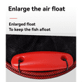 thumbnail image 3 of Floating Fishing Basket Foldable Floating Fish Basket Portable Mesh Fish Bucket Storage Bag Floating Woven Fish Basket,A, 3 of 6