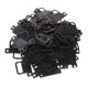 thumbnail image 5 of Ganchos para colgar con imagen de diente de de metal de 100 piezas, ganchos para colgar con doble orificio, 5 of 8