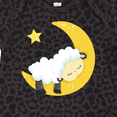thumbnail image 4 of Inktastic Cute Sheep, Sleeping Sheep, Moon, Stars, Sleepy Boys or Girls Baby Bodysuit, 4 of 5