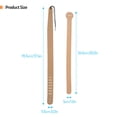 thumbnail image 2 of Labymos Adjustable Guitar Strap Leather Shoudler Strap with Jointing Belt Universal for Acoustic Electric Guitar Bass Stringed Instrument Accessory, 2 of 7