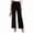 Black, variant on Wide Leg Dress Pants for Women, High Waist Stretch Work Slacks with Pockets, XS-2XL