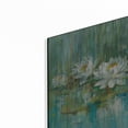 thumbnail image 2 of Luxe Metal Art 'Water Lily Pond' by Danhui Nai, Metal Wall Art, 16"x12", 2 of 7