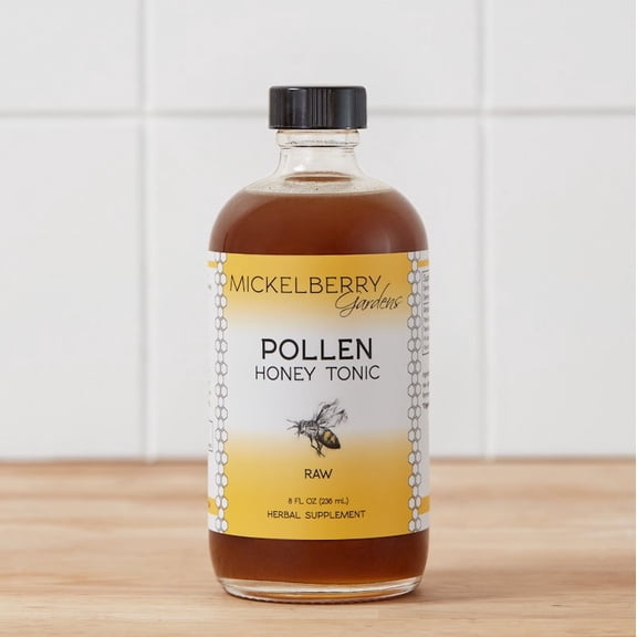 Mickelberry Gardens Pollen Honey Tonic Gluten-Free Honey Flavor 1 Count 8 fl oz