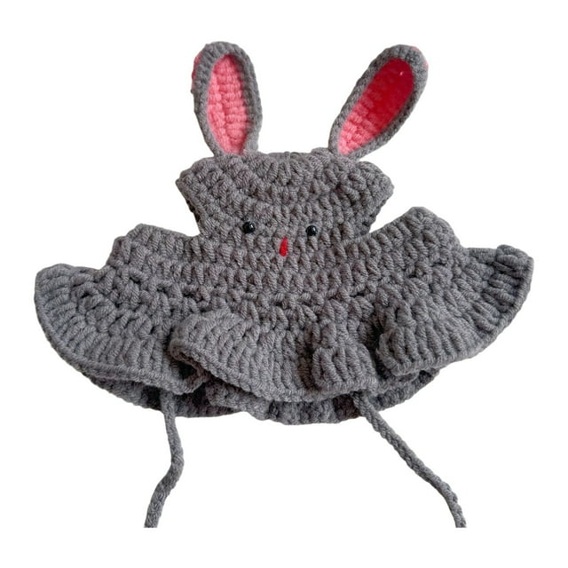 Handmade Pet Hat For Cats And Dogs Soft Yarn Outdoor Winter Accessory Warm Knitted Cap For Small Medium