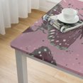 thumbnail image 5 of nygtbtfer Square Fitted Tablecloth with Elastic Edge, Floral Butterfly Waterproof Table Covers, Washable Polyester Table Cloths for Kitchen Dining Picnic Party 52*52, 5 of 8