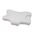 thumbnail image 3 of Almohada ergonómica de espuma viscoelástica para dormir, protección ergonómica para el cuello Blanco, 3 of 9