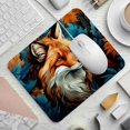 thumbnail image 2 of Fox Square Desk Mat Mousepad, 8.3x9.8 Inch Non-Slip Rubber Bottom, Printed Gaming Mousepad for Office and Gaming, 2 of 6