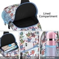 thumbnail image 3 of Axolotl Kawaii Cute Cartoon Sling Backpack Lightweight Durable Crossbody Bag Multi-Functional Design Perfect Gift for Lovers of Adorable Mythical Fantasy Creatures, 3 of 6