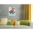 thumbnail image 4 of 25th Monaco Grand Prix Automobile 1967 - Formula One F1 - Vintage Car Racing Poster by Michael Turner c.1967 - Fine Art Matte Paper Print (Unframed) 16x20in, 4 of 4