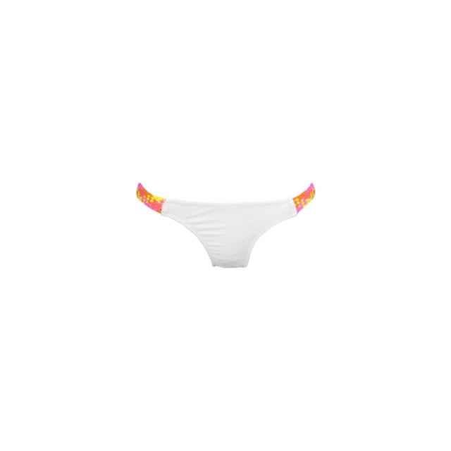 Aeropostale Mujeres Tops & Bottoms Mix N Match Bikini, Blanco, Grande