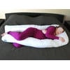 Extra Light Full Body Maternity Pillow U Shaped With Easy on-off Zippered Cover - Perfect to Cuddle / Hug
