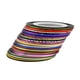thumbnail image 3 of Cinta adhesiva Yinane 2 Uds Colores mezclados Linea para Uñas 30 Colores, 3 of 8