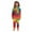 Tie Dye Bold Bright - Kids, variant on Just Love Family Thermal Set Trendy Tie Dye Coordinated Sleepwear for Everyone (Tie Dye Bold Bright - Kids, Kids 7)
