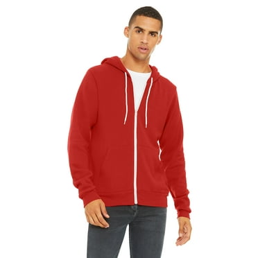 BELLA   CANVAS Sponge Fleece FullZip Hoodie 3739