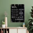 thumbnail image 4 of Son You Are My Favorite Superhero Vintage Wall Art Sign Family Inspirational Positive Quotes Poster Prints Shabby Chic Artwork for Boys Kids Room Decor Marvel Fans Birthday Gifts 12x16 Inch, 4 of 6
