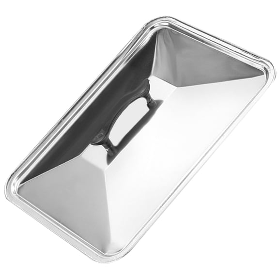 Baking Pans Griddle Basting Cover Grill Lid for Food Anti-scald Stainless Steel