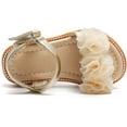 thumbnail image 4 of Toddler Girls Sandals Soft Rubber Flats Summer Baby flower girl Shoes, 4 of 7