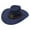 Navy, variant on Product Category Cowboy Hat | Western Style Hats for Men & Women with Star Buckle Decoration | Durable Everyday Wear for Home Leisure Outdoor Events