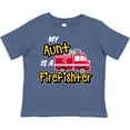 thumbnail image 3 of Inktastic My Aunt is a Firefighter with Fire Truck Boys or Girls Toddler T-Shirt, 3 of 5