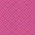 thumbnail image 1 of Ahgly Company Indoor Square Patterned DeepPink Area Rugs, 8' Square, 1 of 1