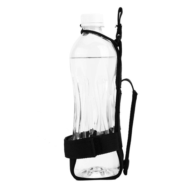Outdoor Water Bottle Holder Belt Pouch Belt (black)