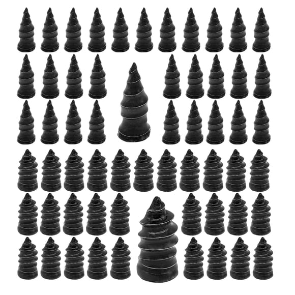 Kit de tapones de goma autorroscantes para reparación de neumáticos KEVWR, 60 piezas